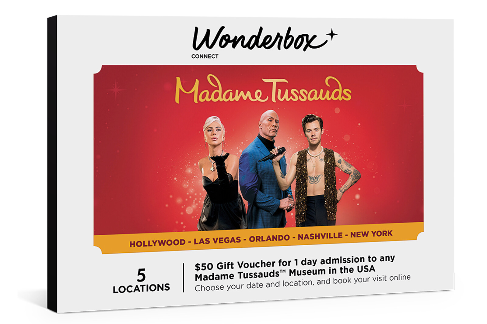 Gift Box Madame Tussauds Wax Museum | WONDERBOX