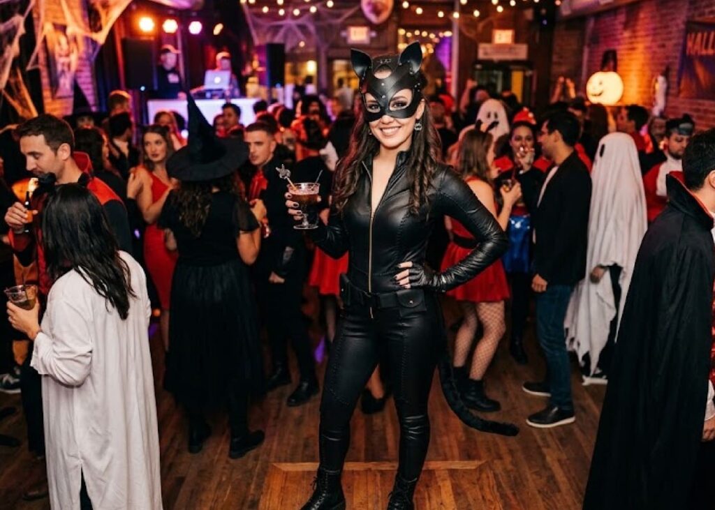 black cat halloween costumes