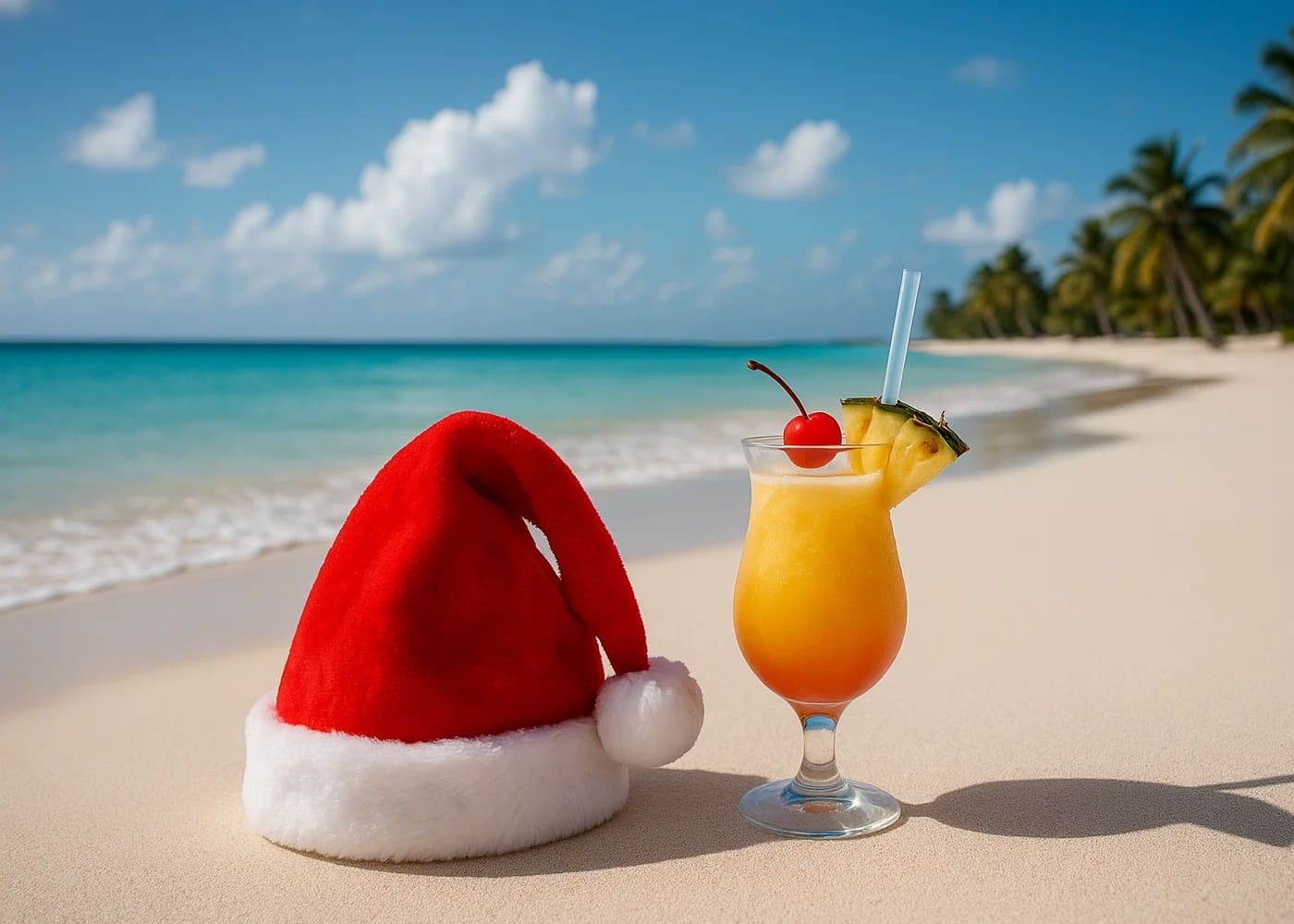 christmas beach getaway