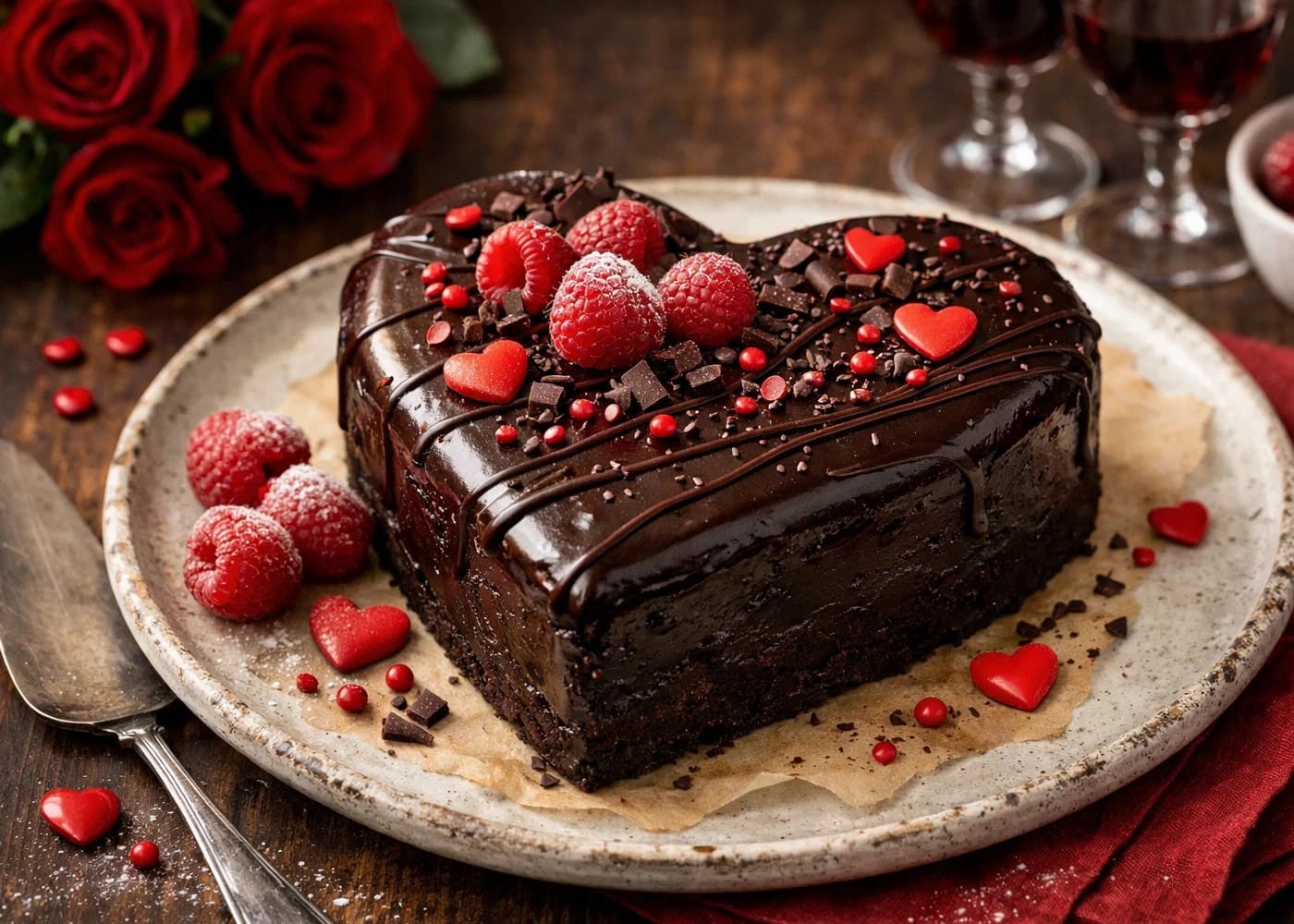valentine's day cake