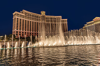 Luxury night in Las Vegas