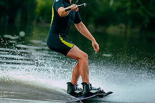 75-minute Wake Surfing lessons 1 person at Camp Maritime