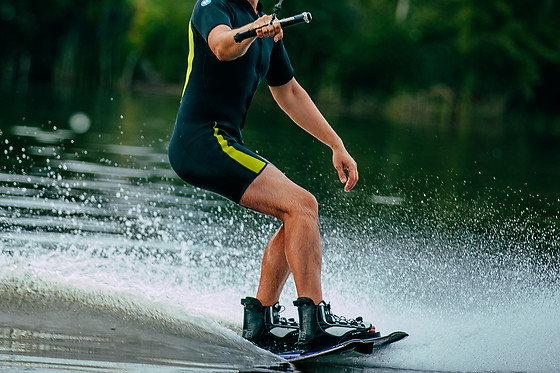 75-minute Wake Surfing lessons 1 person at Camp Maritime