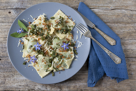 Handmade Ricotta Ravioli Masterclass for 2 in NYC
