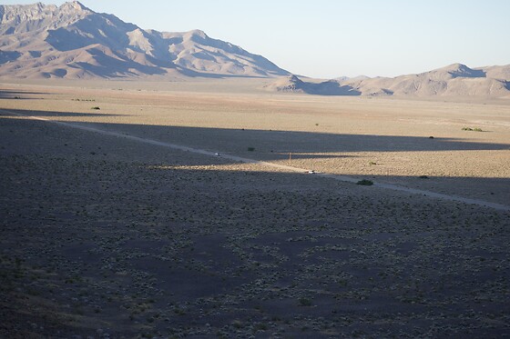 Balloon Flight Sunrise Over the Mojave Desert