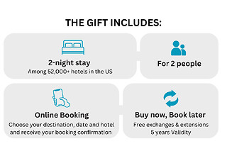 Weekend getaway for 2