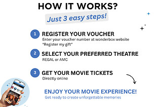 Movie Night: AMC or Regal - 2 tickets + 2 popcorn