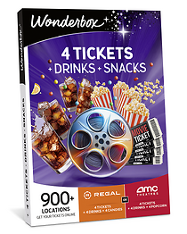 Movie Night: AMC or Regal - 4 tickets + 4 drinks + 4 snacks