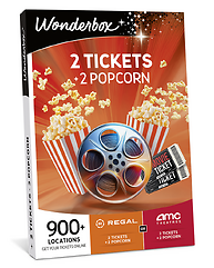 Movie Night: AMC or Regal - 2 tickets + 2 popcorn
