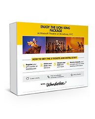The Lion King Disney Musical - 2 Tickets + One Night Stay