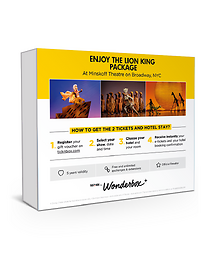 The Lion King Disney Musical - 2 Tickets + One Night Stay