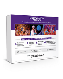 Aladdin The Broadway Musical - 2 Tickets + One Night Stay