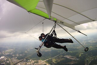 Tandem Hang Gliding 1500ft at Hangar 3
