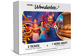 Aladdin The Broadway Musical - 2 Tickets + One Night Stay