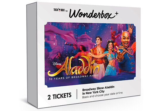 Aladdin The Broadway Musical - 2 Tickets