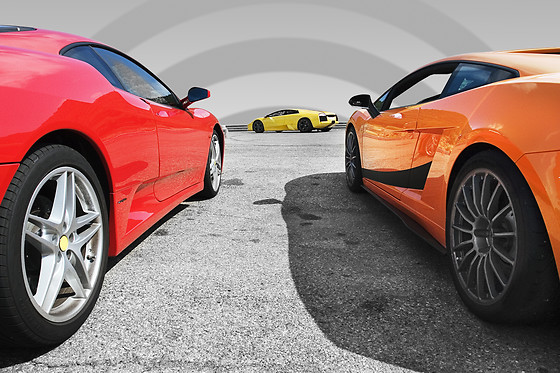 Drive a Ferrari - 4 lap driving experience at Wells Fargo Center, Philadelphia