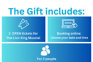 The Lion King Disney Musical - 2 Tickets