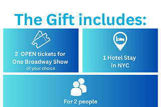 Broadway Show - 2 Tickets + One Night Stay