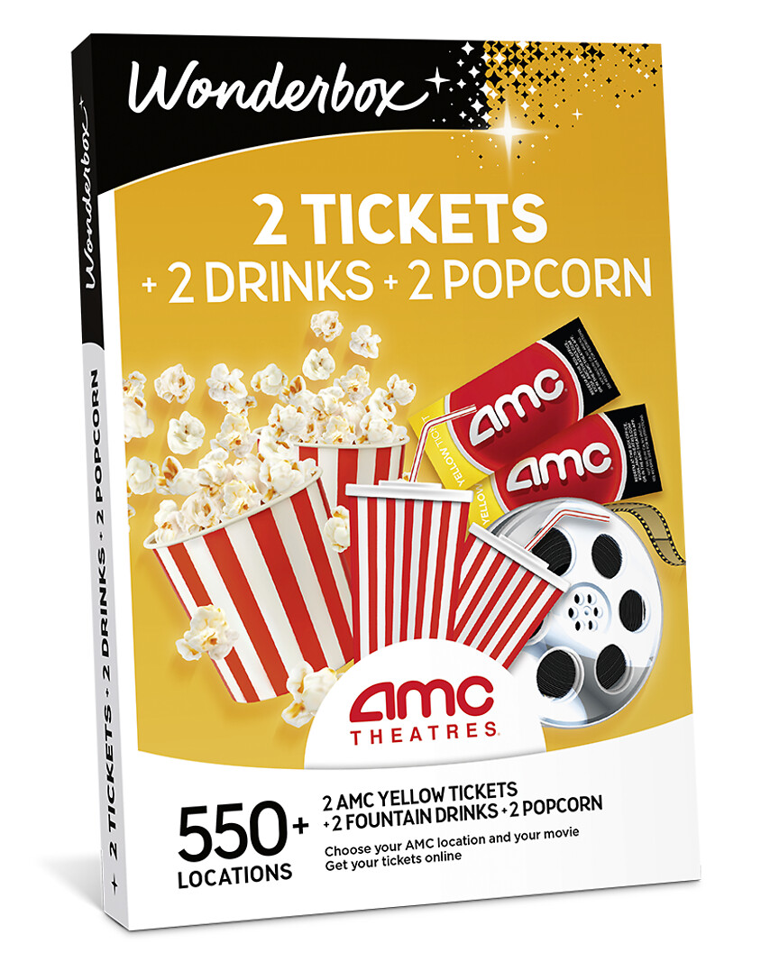 AMC Movies & Snacks for 2 - Excluding NY, CA, NJ