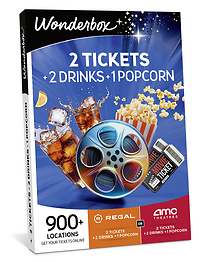 Movie Night: AMC or Regal - 2 tickets + 2 drinks + 1 popcorn