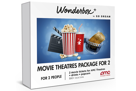 AMC Movie Theatres® Experience with drink and popcorn for 2
