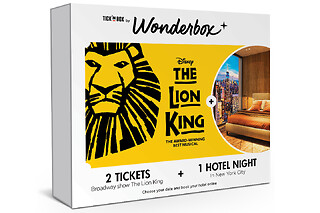 The Lion King Disney Musical - 2 Tickets + One Night Stay