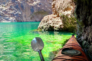 Guided Kayaking tour within the Emerald Cave
