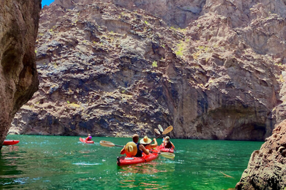 Guided Kayaking tour within the Emerald Cave