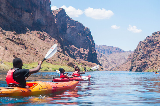 Guided Kayaking tour within the Emerald Cave