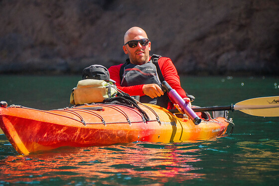 Guided Kayaking tour within the Emerald Cave