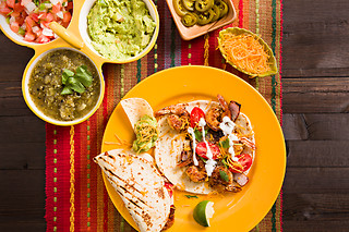 Fiesta Mexicana: Street Tacos, Guacamole, and Salsas for 1 in NYC