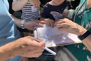 Investigation at Grand Central Terminal at "Your New York Story"
