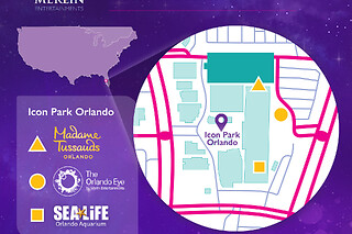 Combo Orlando: SEA LIFE  Aquarium + The Orlando Eye + Madame Tussauds