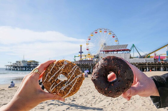 Santa Monica Ocean Side Donut Tour for 2