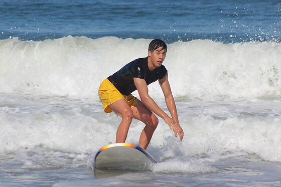 Semi-Private surf lesson for 2 at California Adventures
