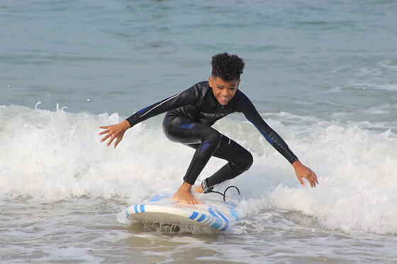 Semi-Private surf lesson for 2 at California Adventures