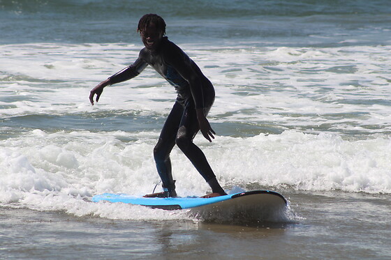 Semi-Private surf lesson for 2 at California Adventures