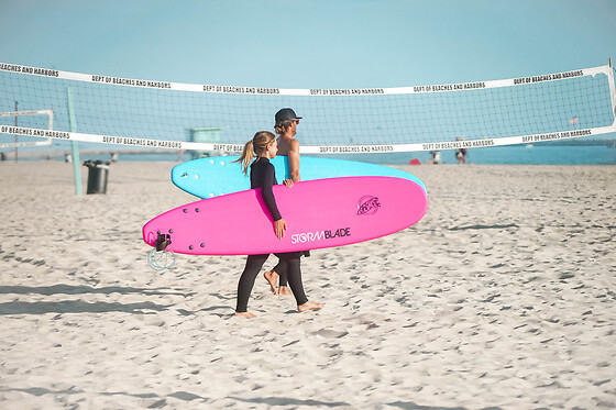 Semi-Private surf lesson for 2 at California Adventures