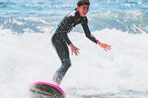 Semi-Private surf lesson for 2 at California Adventures