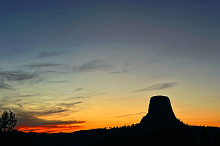 Scenic drive through the Badlands
