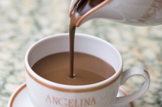 The famous Angelina Breakfast at Bryant Park NYC