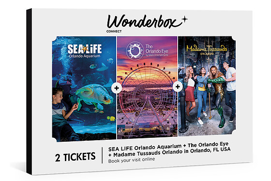Combo Orlando: SEA LIFE  Aquarium + The Orlando Eye + Madame Tussauds