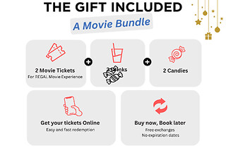 REGAL Christmas Movie Package for 2