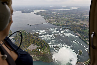 Aerial Majesty: Experience Niagara Falls from Above