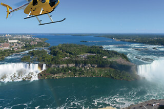Aerial Majesty: Experience Niagara Falls from Above