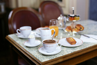 The famous Angelina Breakfast for 2 at Bryant Park NYC