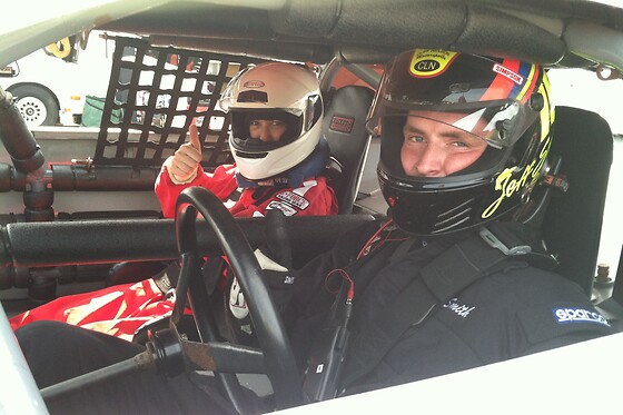 Ride-Along: 4 Laps as the passenger to a professional race car driver for 1 person