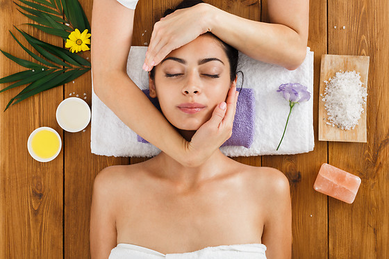 Hydrating spa facial and massage at Vada Spa, NYC
