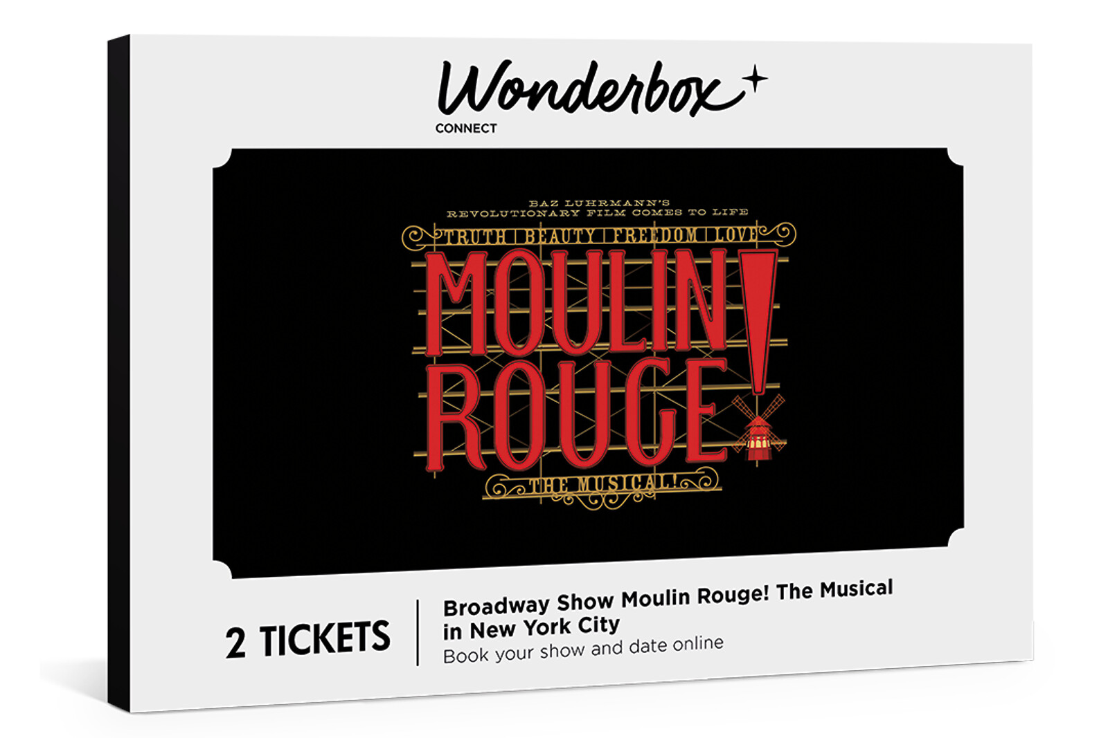 Gift Box Moulin Rouge The Musical - 2 Tickets | WONDERBOX