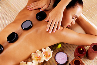 60 minute hot stone massage at Vada Spa